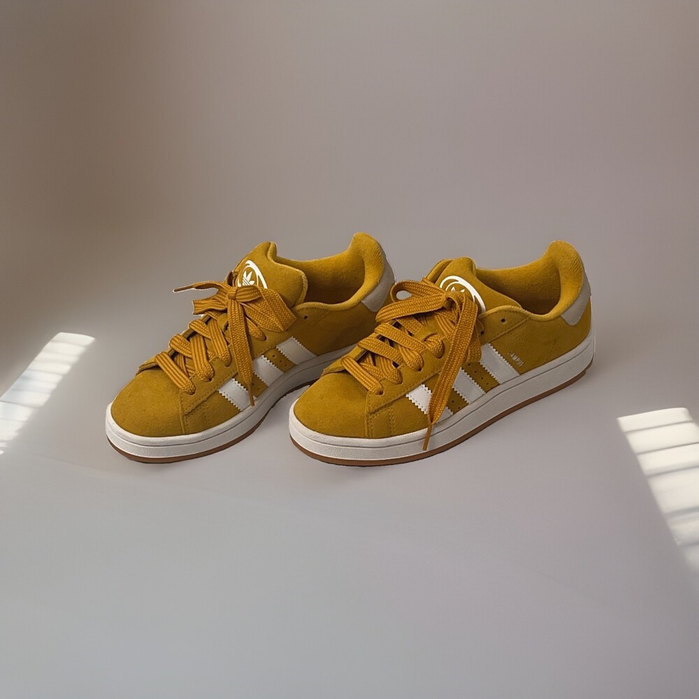 Adidas Campus 00s J Preloved Yellow Cloud White Gum IG9157 Size 6Y / Women’s 7.5